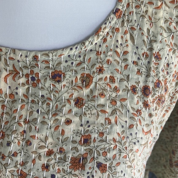 Floral Print Women's Top - Picture 4 of 13